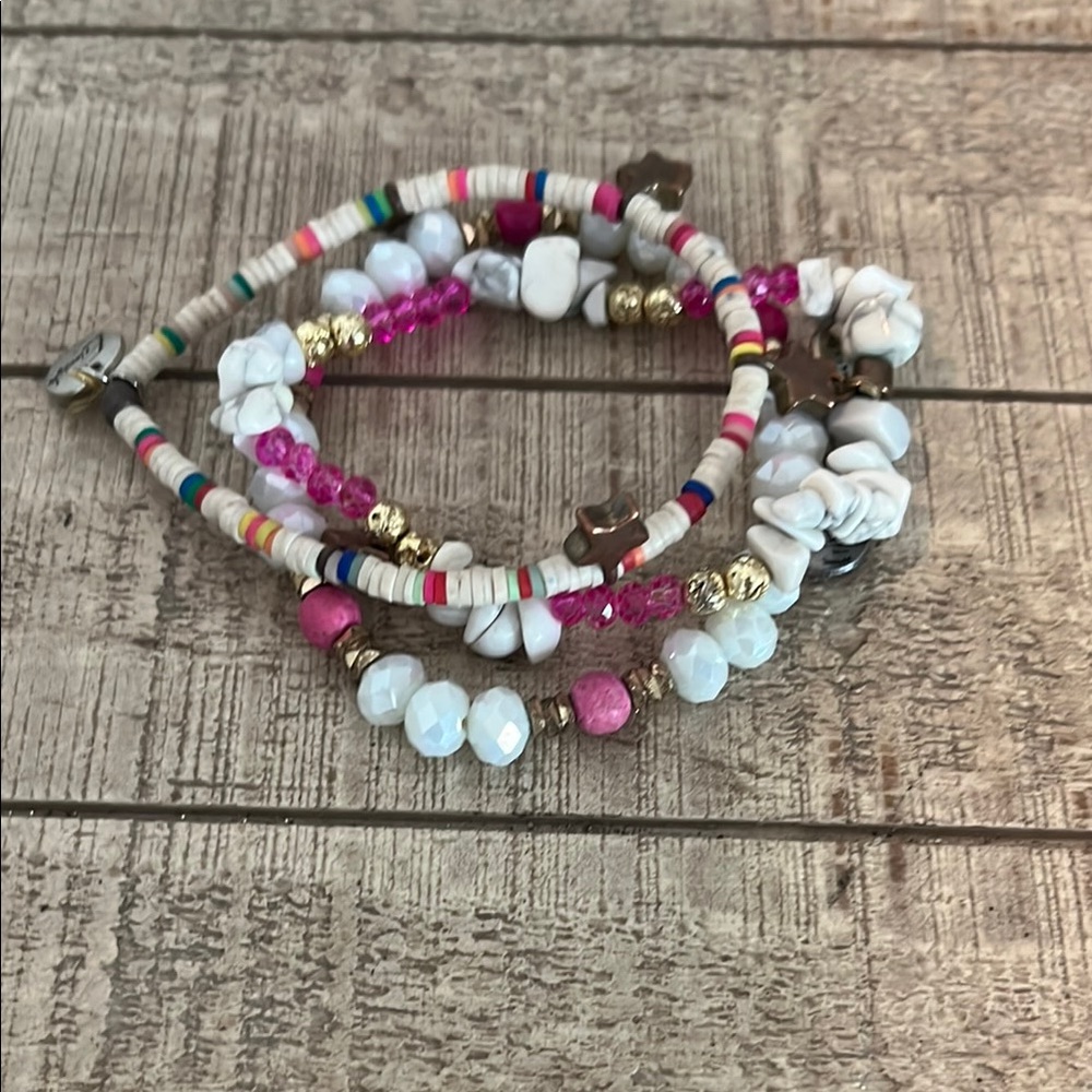 Colorful Beaded Bracelet Set